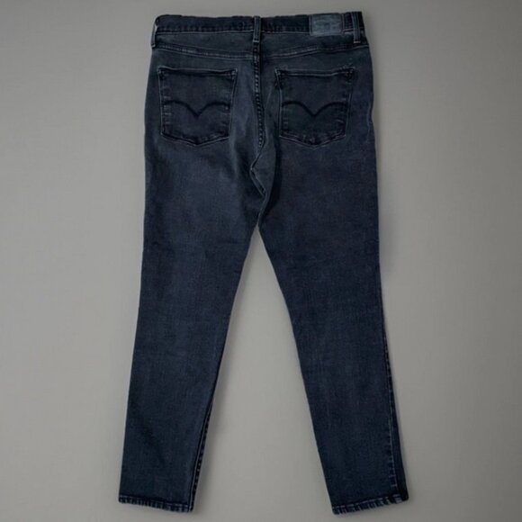 Levis 311 Jeans Skinny Stretch 29 Women’s Black Shaping Denim Mid Rise Dark Wash - Picture 2 of 10